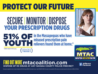 MTAC Secure Monitor Dispose Print Ad with Girl